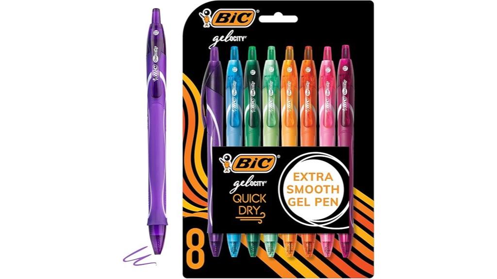 gel pens 8 pack