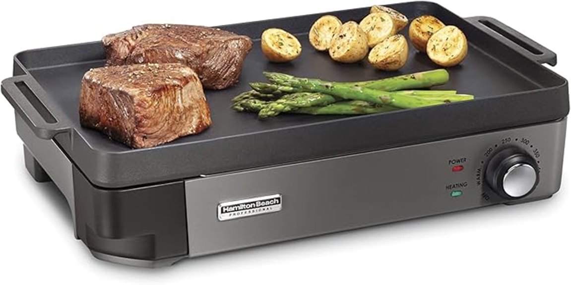 hamilton beach grill griddle