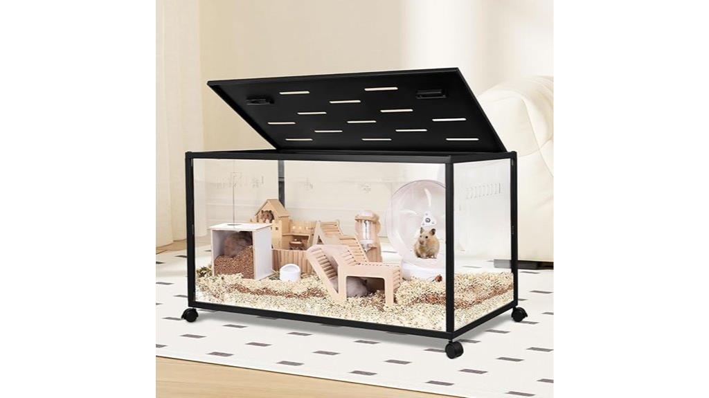 hamster cage with wheel
