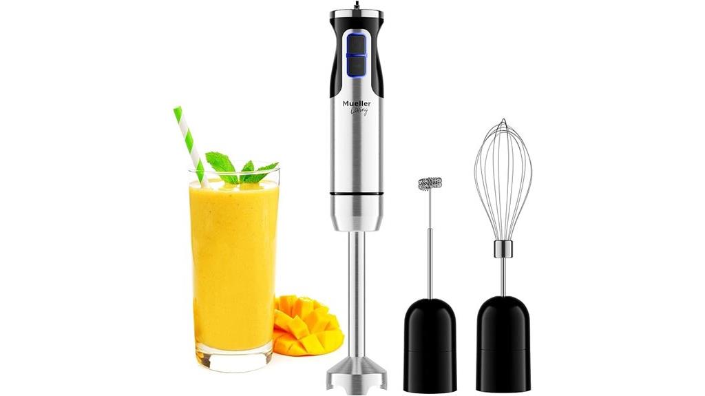 handheld immersion blender 8 speeds