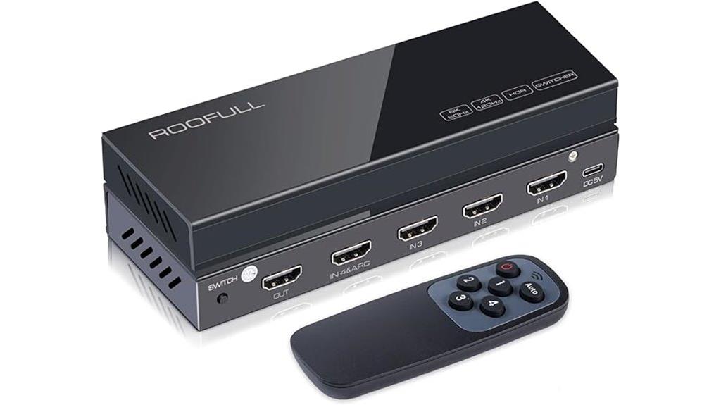 hdmi 2 1 switcher remote