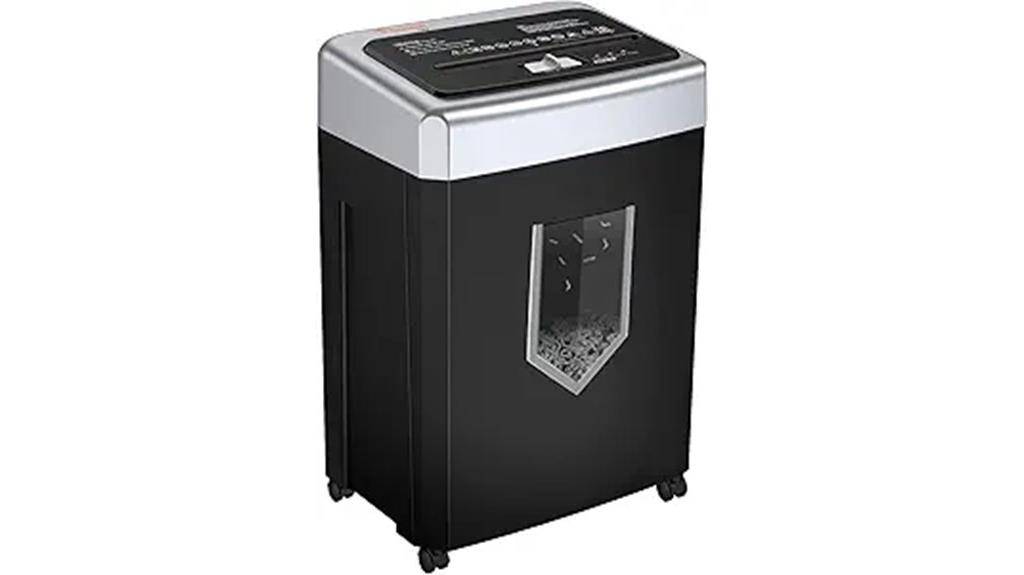 heavy duty 15 sheet shredder