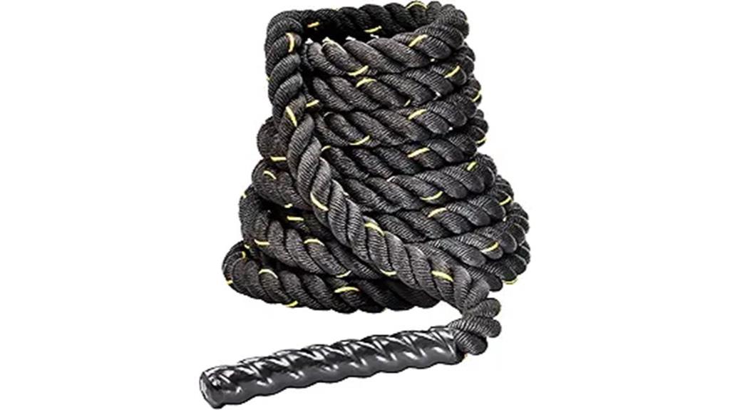 heavy poly dacron battle ropes