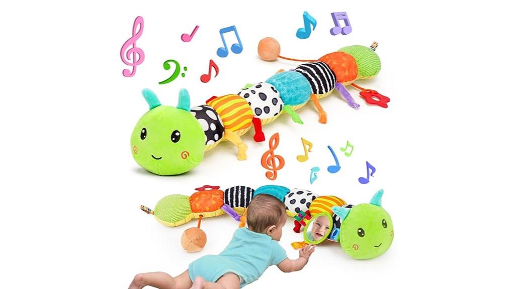 infant sensory toy with mirror