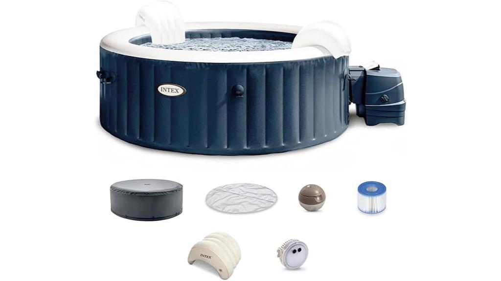 inflatable spa bubble system
