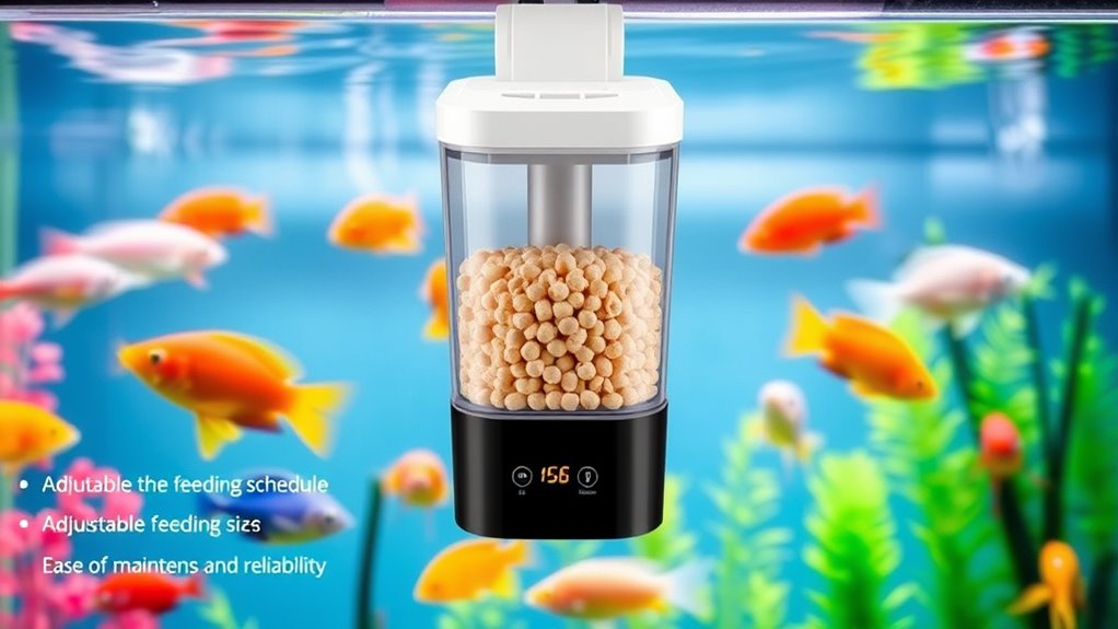 key factors for fish feeders