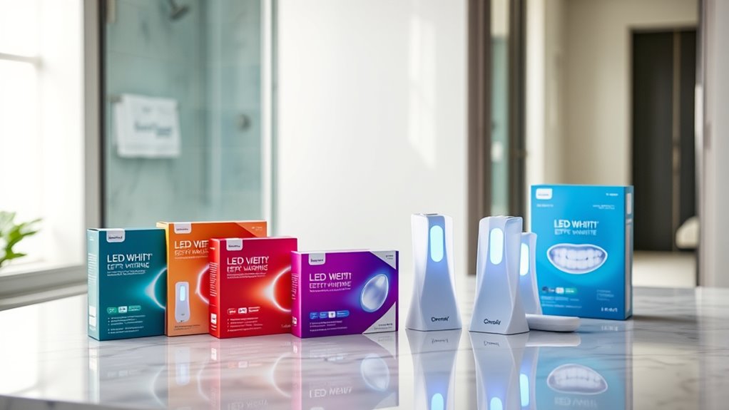 key whitening kit features