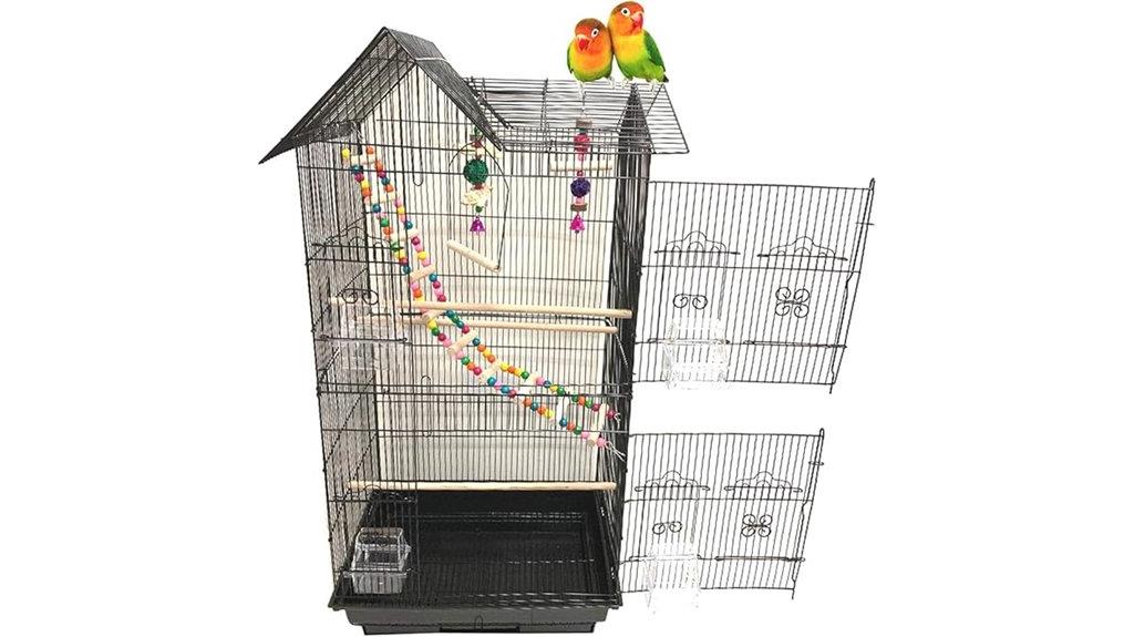 large double roof cage