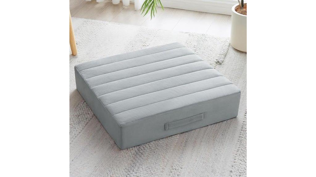 large meditation floor pillow