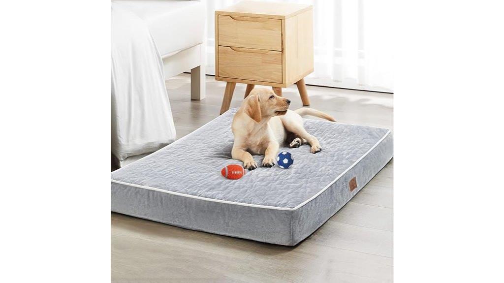 large orthopedic dog bed