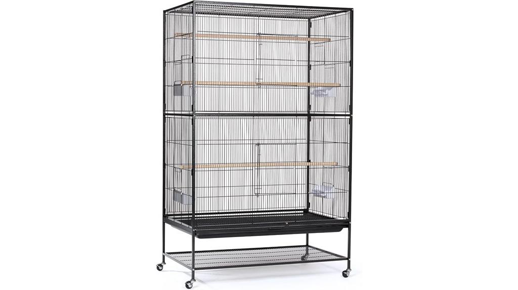 large wrought iron birdcage