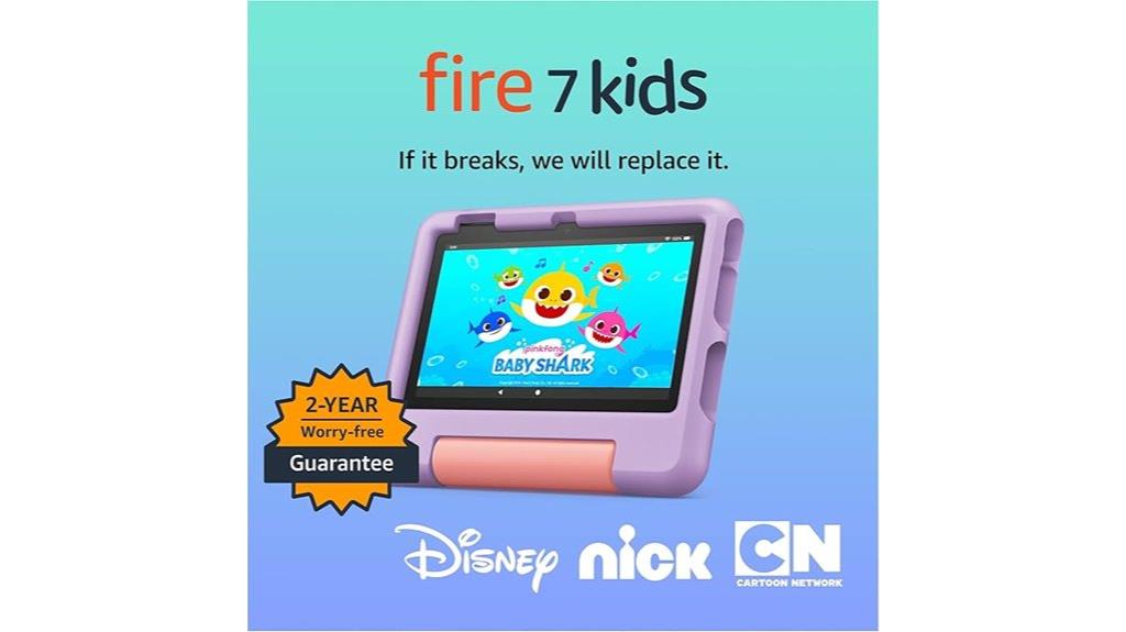 latest fire 7 kids tablet