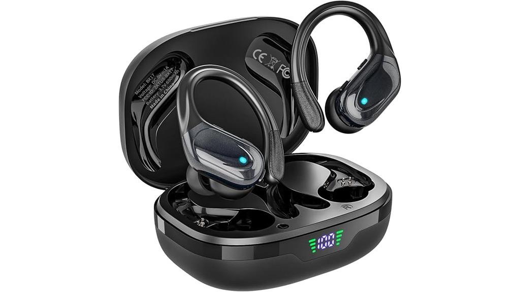 long lasting waterproof earbuds