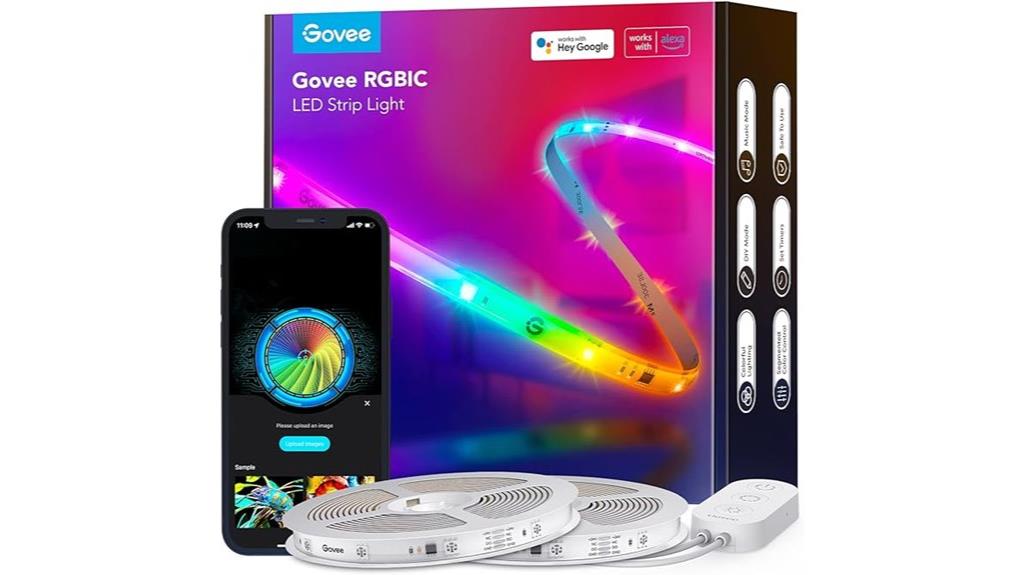 long rgbic led strips