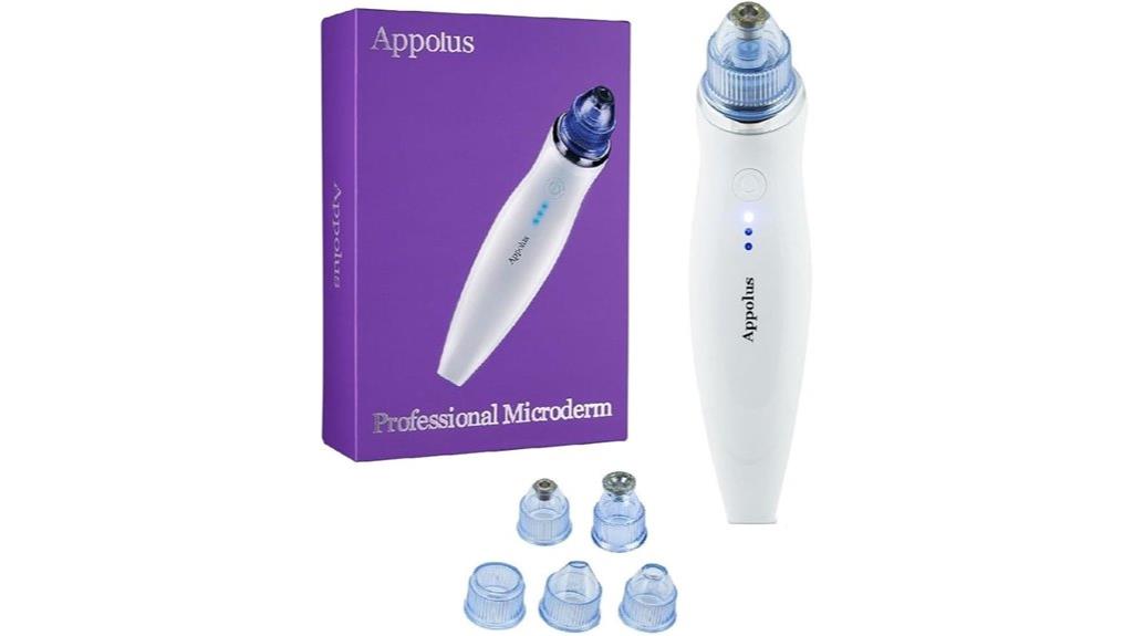 luxury diamond microdermabrasion device