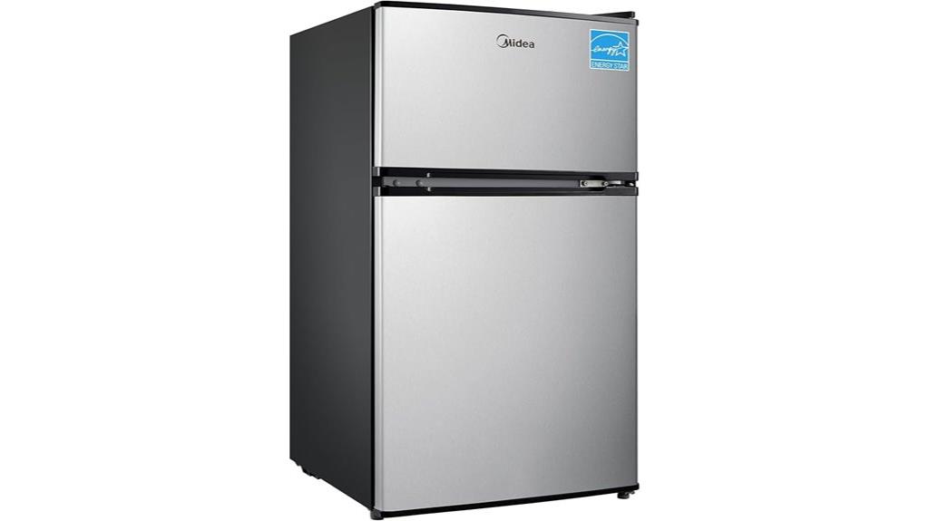 midea 3 1 cu ft stainless