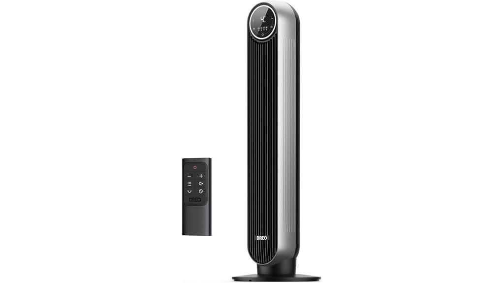 modern bladeless tower fan