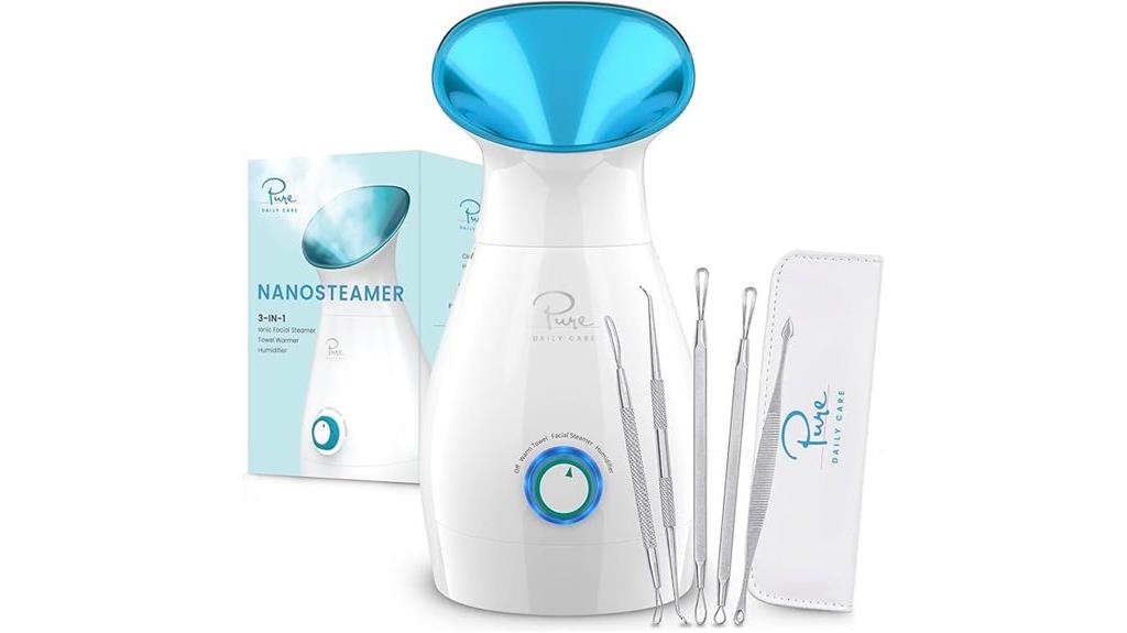 multifunctional facial steaming device