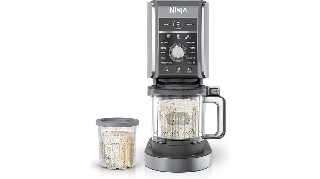 ninja deluxe frozen treat maker