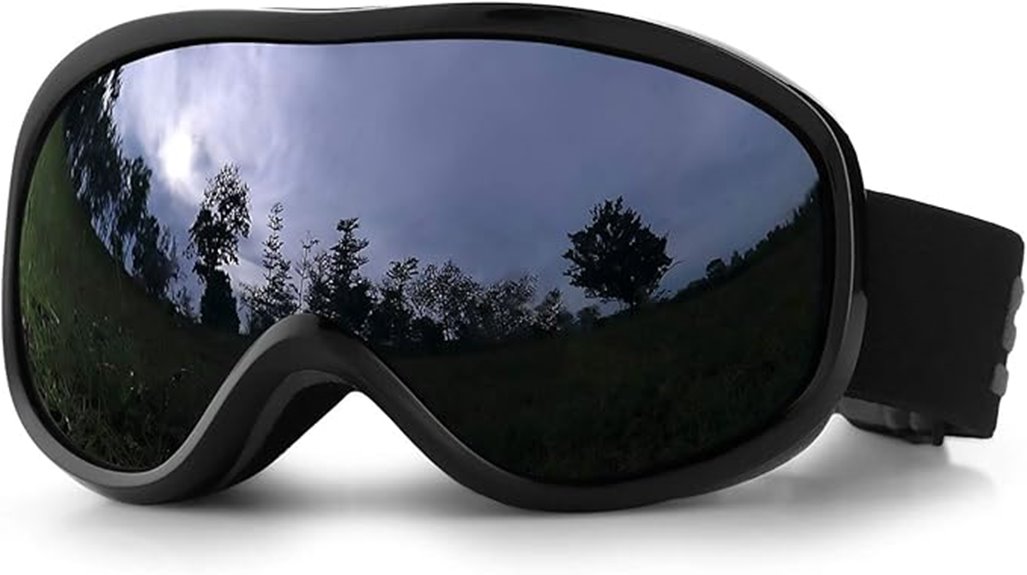 over glasses ski goggles