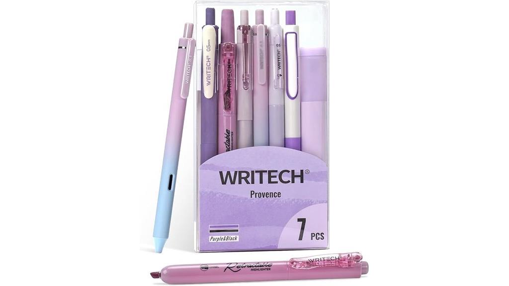 pastel gel pen set