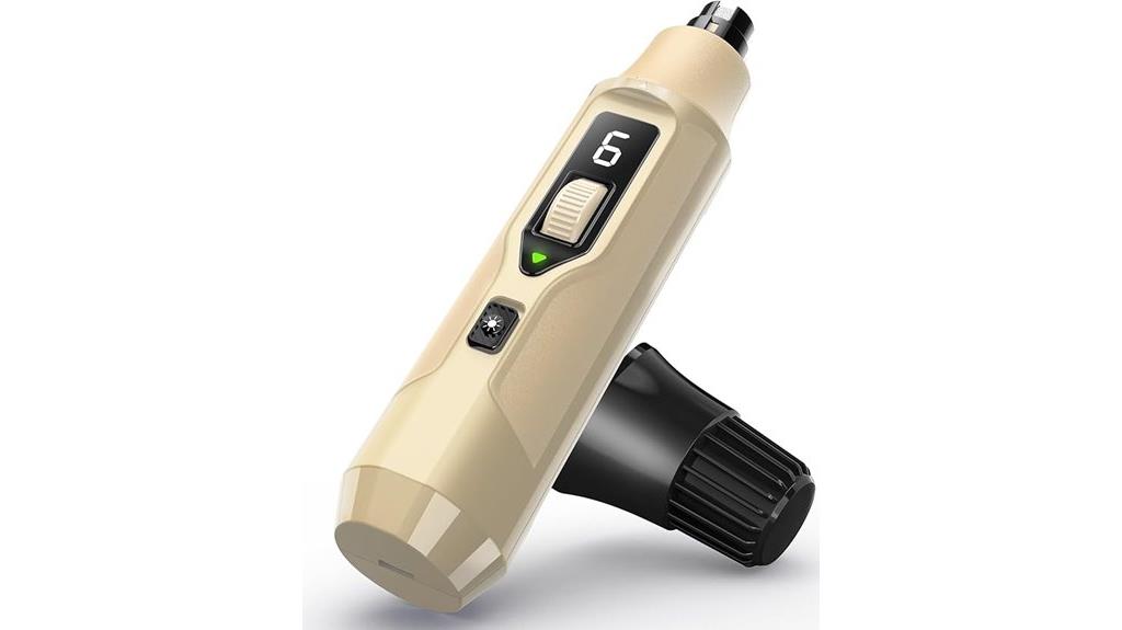pet nail grinder light