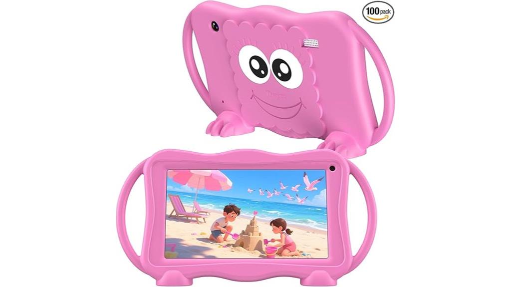 pink kids 7 inch tablet