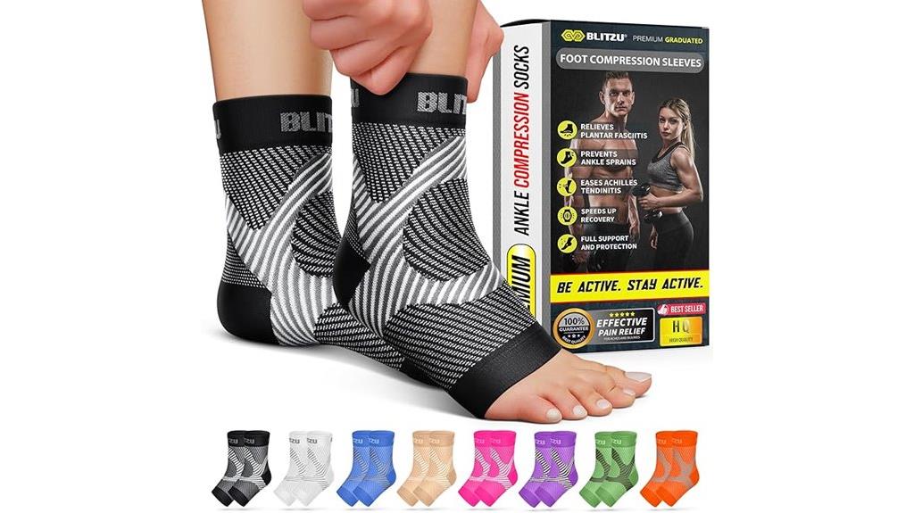 plantar fasciitis ankle compression