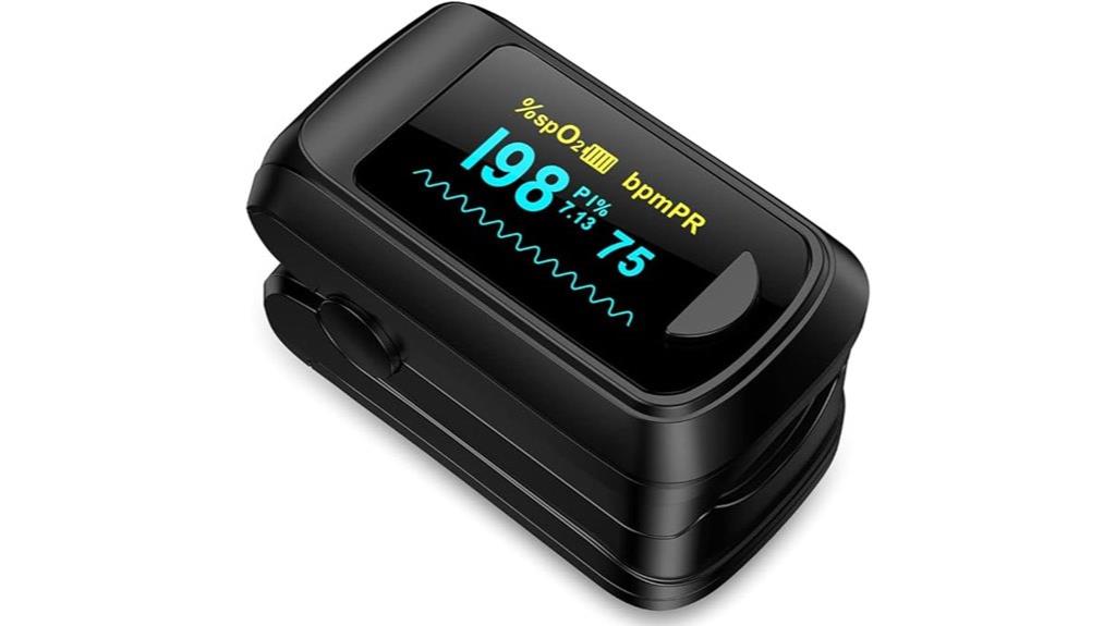 portable blood oxygen monitor