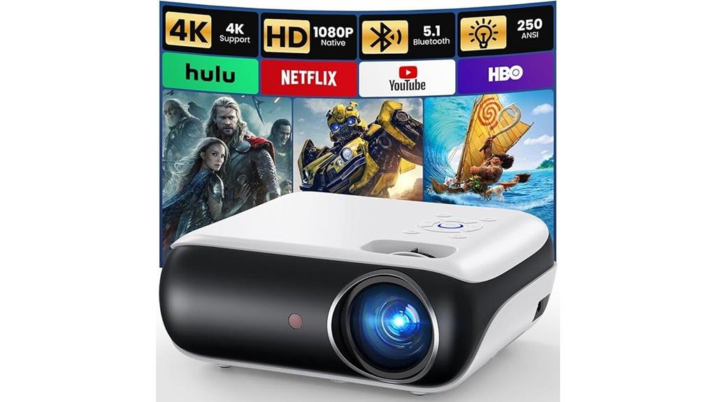 portable bluetooth projector