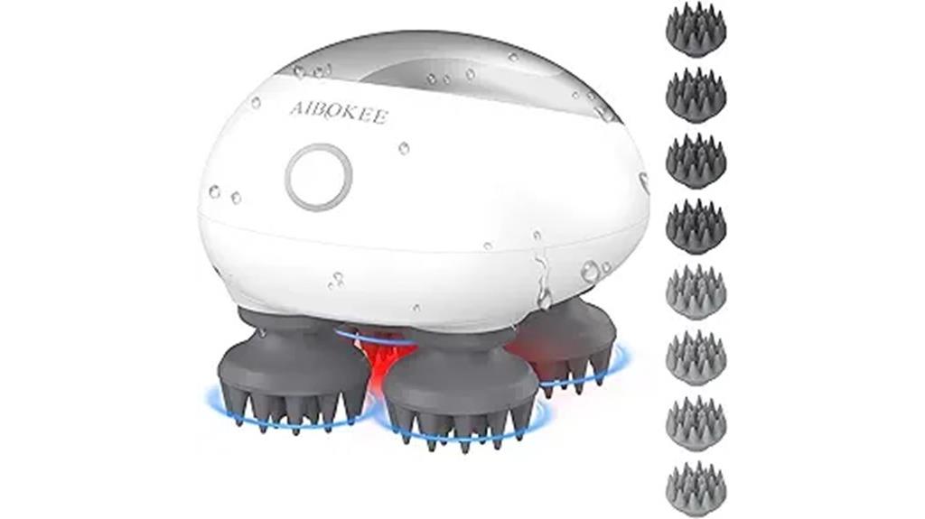 portable electric head massager
