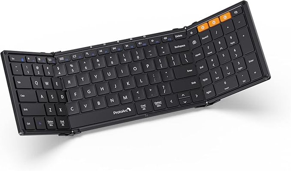 portable foldable bluetooth keyboard