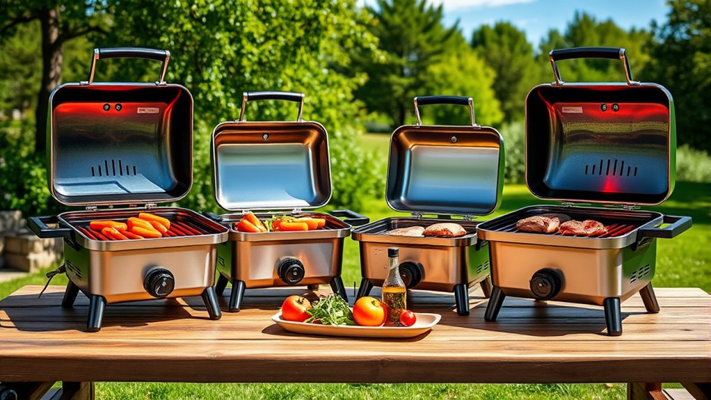 portable grill selection criteria