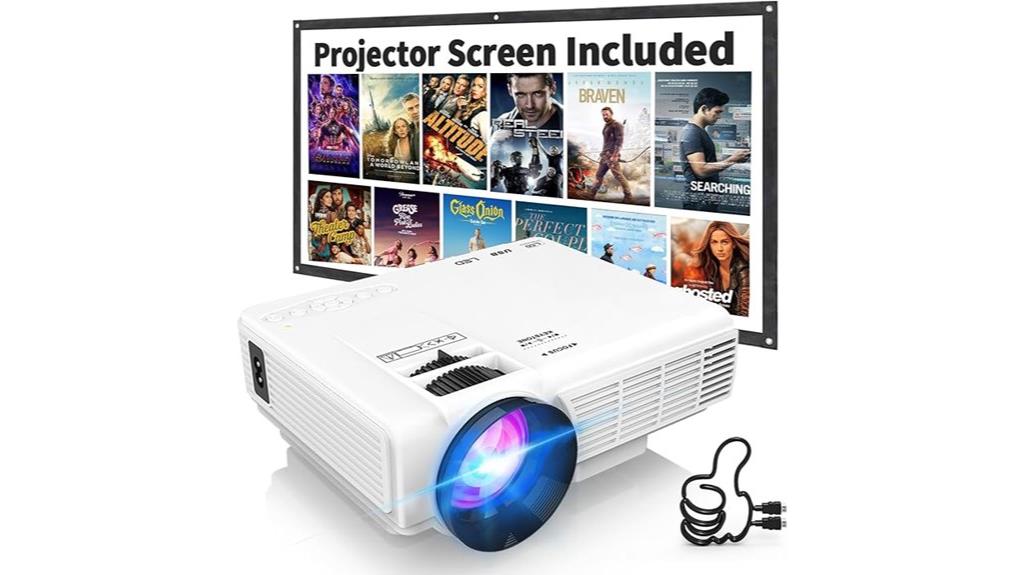 portable hd bluetooth projector