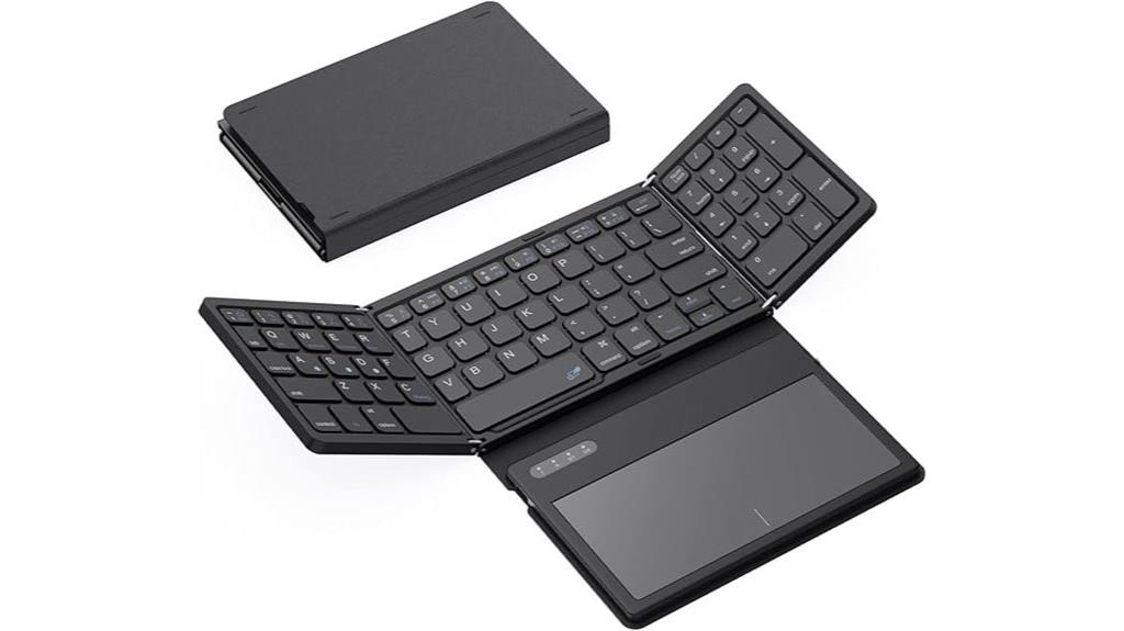 portable touchpad keyboard
