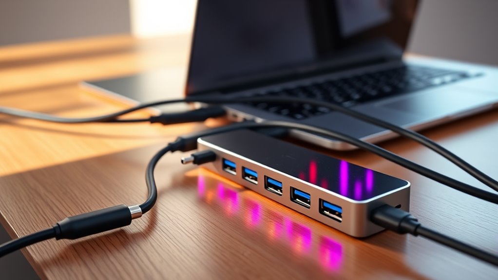portable versatile connection options