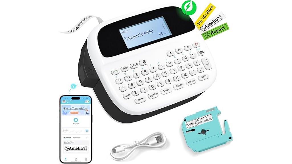 portable waterproof label printer