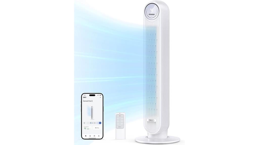 powerful oscillating floor fan