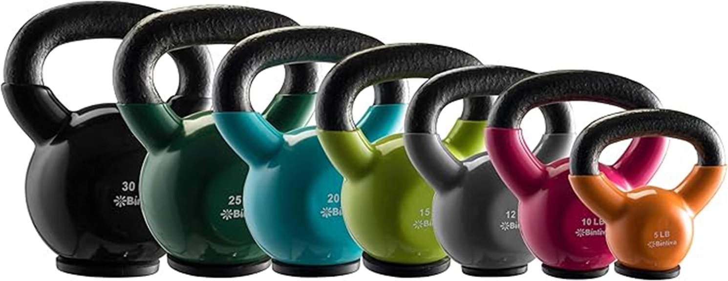 professional cast iron kettlebell sets