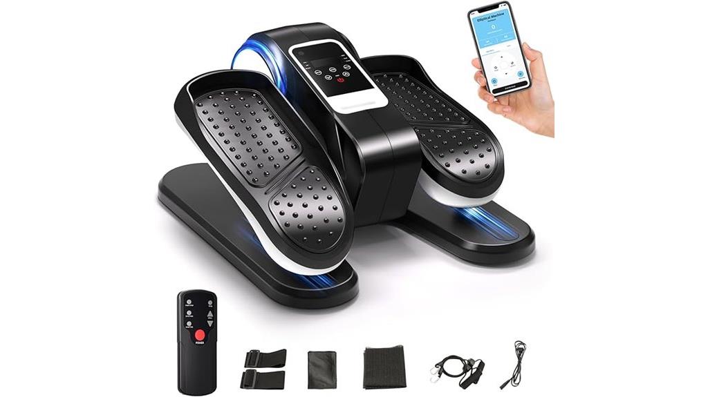 quiet portable under desk elliptical