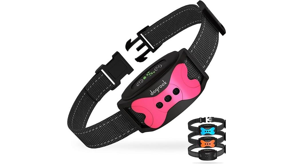 rechargeable bark collar for dogs