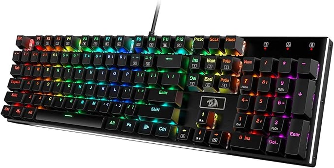 redragon gaming keyboard rgb