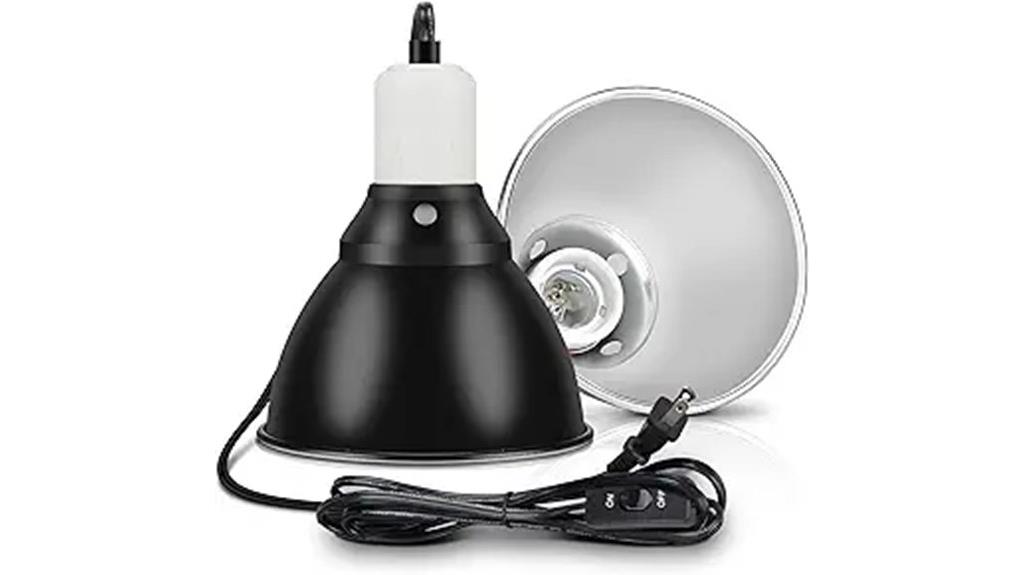 reptile lighting fixture switch
