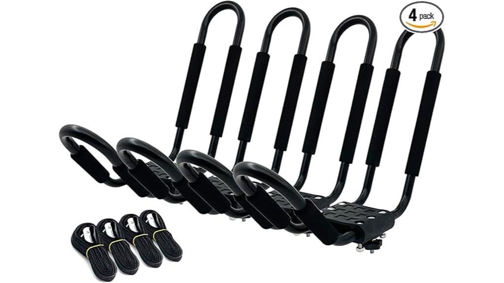 roof rack for two kayaks