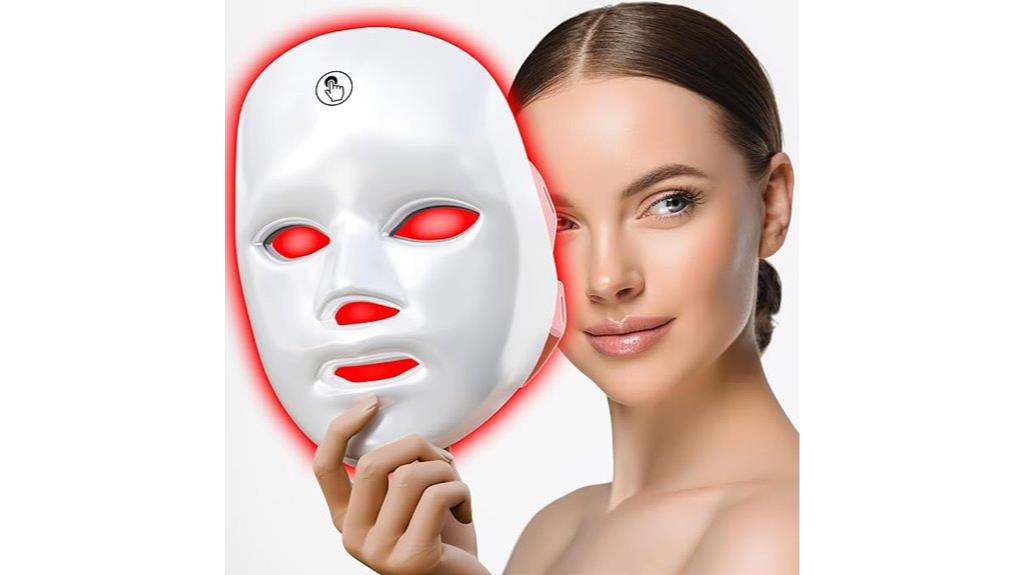 seven color led mask