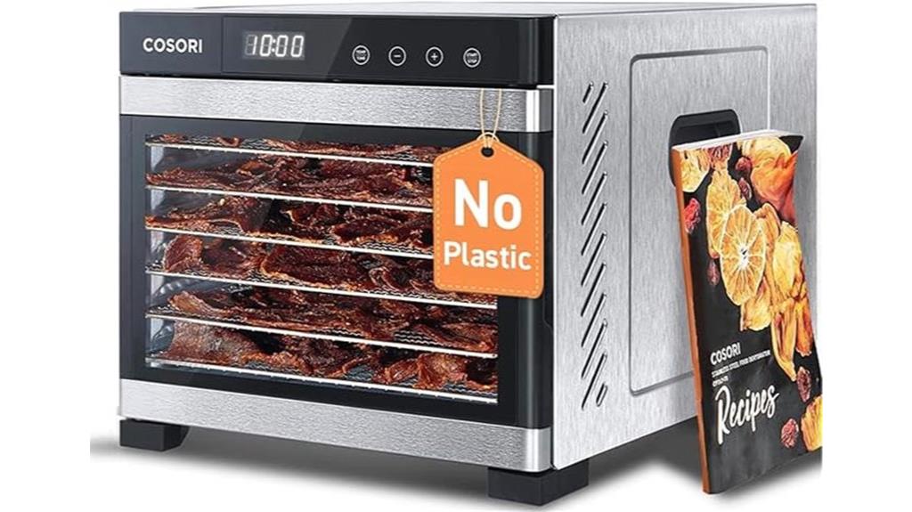 seven trays large capacity