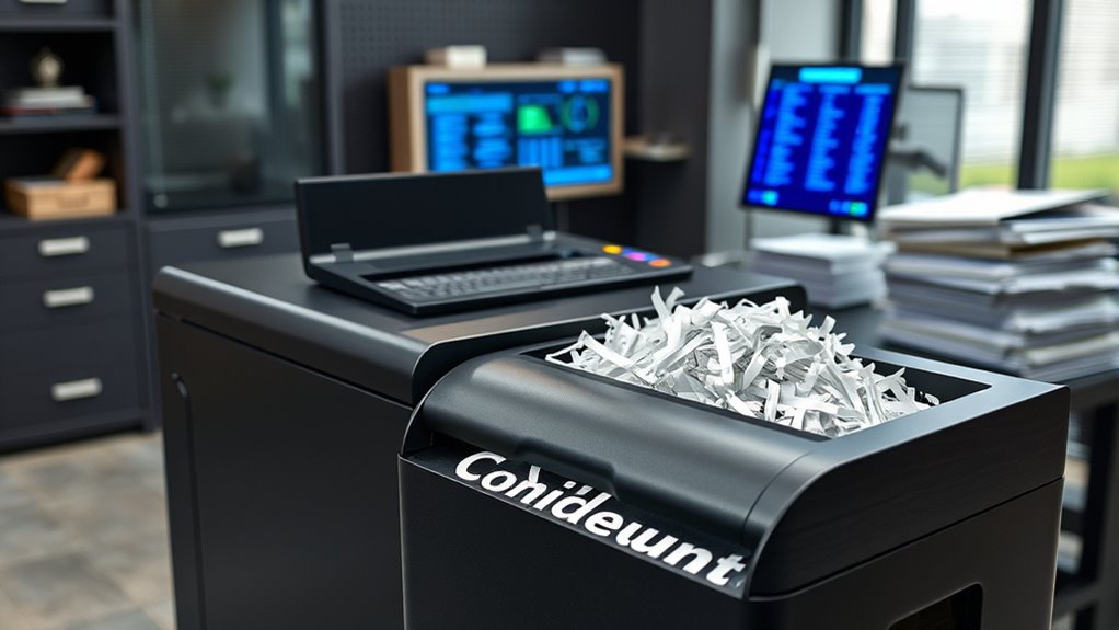 shredding capacity and security