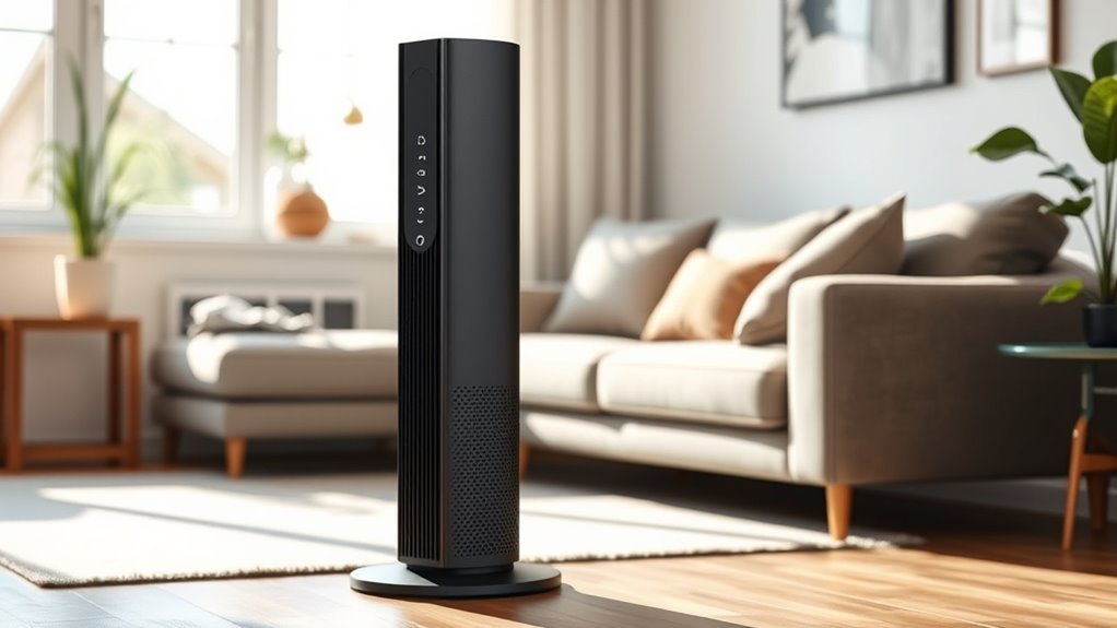 silent powerful tower fans