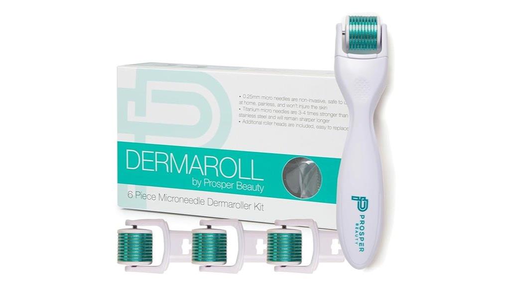 six piece microneedle kit