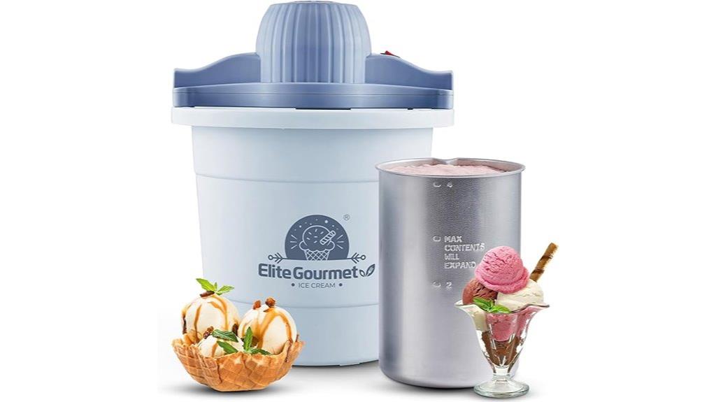 small capacity ice cream maker